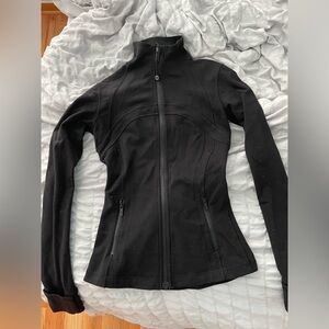Lululemon black define jacket size 0